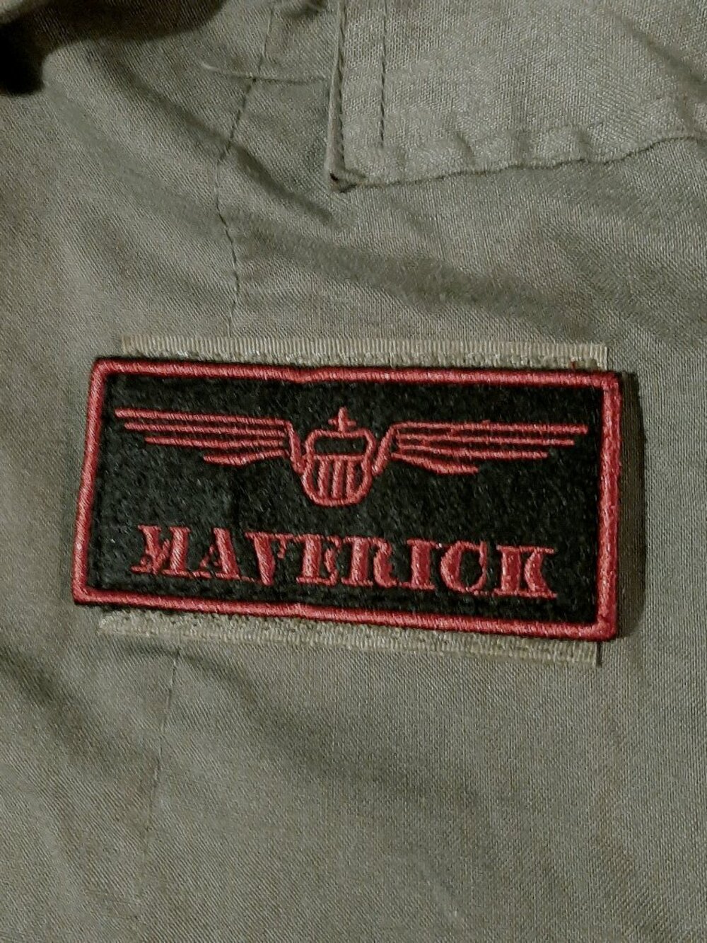 Top Gun Maverick Flight Suit men's XL adult extra large costume Leg Avenue 2020 - Picture 6 of 6